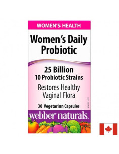 Women’s Daily Probiotic Пробиотик за Жени 25 млрд. активни пробиотици, 10 щама 30 капсули