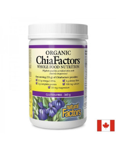 Чия Organic ChiaFactors 360 g прах