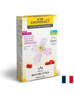 Пастили на д-р Бах N39 Спешни случаи (стрес и безпокойство) 48 g (40 броя)