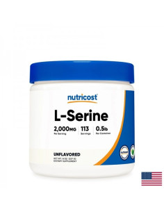 Памет и концентрация Л-Серин (L-Serine) 227 g прах
