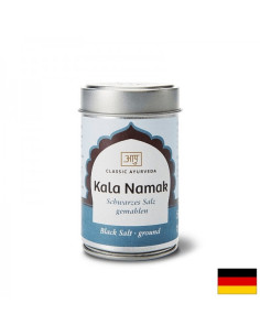 Kala Namak Schwarzes Salz gemahlen Ayurveda Черна каменна сол (смляна) 80 g