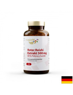 Roter Reishi extrakt / Червено Рейши 500 mg, 100 капсули