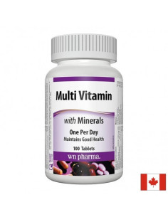Multi Vitamin with Minerals Мултивитамини + минерали 100 таблетки