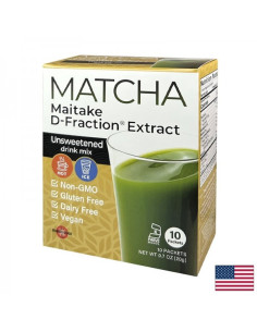 Матча с екстракт от майтаке D-Fraction 10 пакетчета