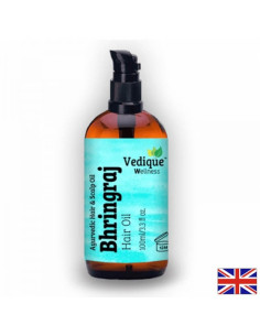 Масло Брингарадж (Bhringraj) - при косопад, пърхот и изтощена коса, 100 ml
