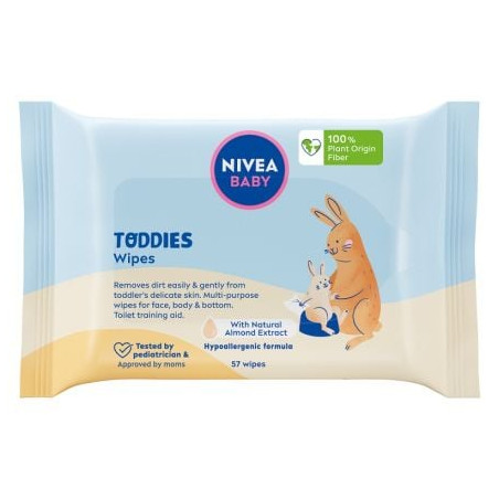NIVEA Baby Wipes Toddies Refillbag
