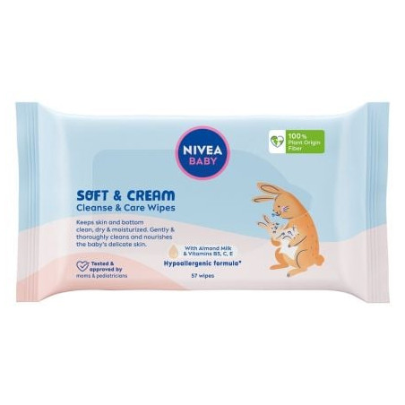 Baby Wipes Soft & Cream Refillbag