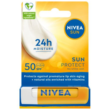NIVEA Балсам за устни Sun Protect SPF 50+