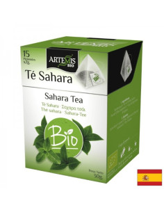 Зелен чай с мента Био TE SAHARA, BIO 15 филтърни пакетчета