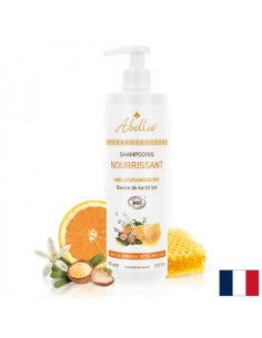 Подхранващ шампоан С мед от портокалов цвят и масло от ший 400 ml