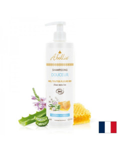 Омекотяващ шампоан за коса С мед и алое вера organic 400 ml