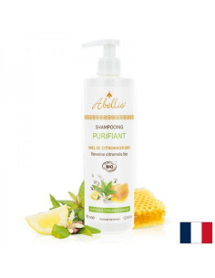 Шампоан за мазна коса С мед от лимоново дърво и лимонова вербена 400 ml