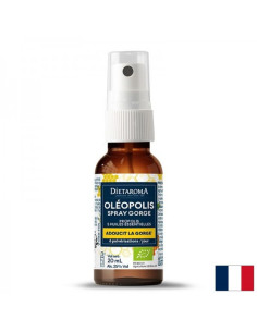 Олеополис Спрей за гърло с етерични масла при дразнене и сухота 20 ml спрей