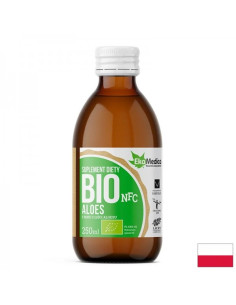 Био сок от листа на алое вера Добро храносмилане и силен имунитет 250 ml, 5 дози