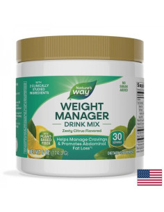 Формула за контрол на апетита, теглото и коремните мазнини Weight Manager 174.3 g прах, с вкус на цитрусови плодове