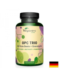 Антиоксидантна формула С олигомерни проантоцианидини, червено цвекло и нар 120 капсули