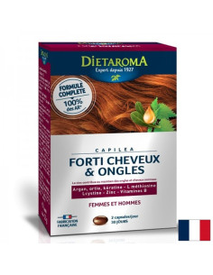 Укрепваща формула за коса и нокти С витамини и растителни екстракти 60 капсули