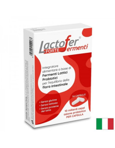Пробиотик Lactofer Форте За чревен комфорт и имунна защита 14 капсули