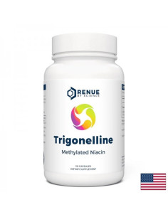 Тригонелин (метилиран ниацин) – NAD+ бустер Клетъчно здраве 90 капсули за 3 месеца прием