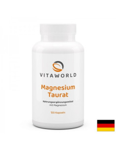 Здраве за сърцето и мускулите Магнезий (таурат) 150 mg x 120 капсули