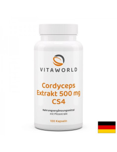 Имунитет Екстракт от гъба Кордицепс CS4 500 mg x 100 капсули