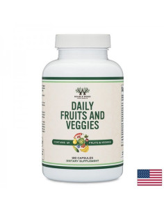 Витаминен бустер Екстракти от плодове и зеленчуци 180 капсули