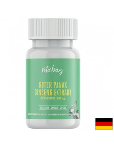 При стрес и напрежение Червен (корейски) женшен 120 капсули