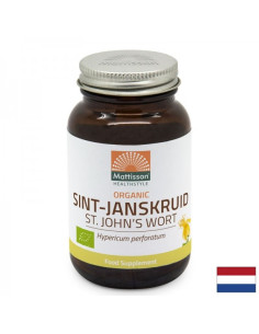 Стрес и добро настроение Жълт кантарион (Sint-Jankspuid Organic) 230 mg х 120 капсули