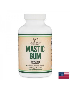 Мастикс – при язва, киселини, възпаление на червата 1000 mg, 180 капсули за 3 месеца прием