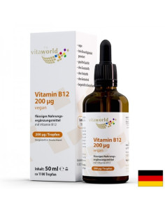 Нервна система Витамин B12 200 µg, 50 ml капки