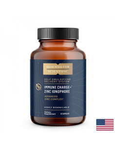 Цинк комплекс с кверцетин, лутеолин и хесперидин Липозомална, високоусвоима формула 60 капсули