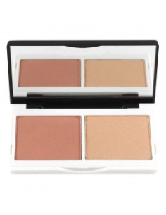 Дуо руж и хайлайтър - Coralista 2