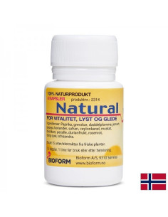 Билкова формула за тонус и енергия Златен корен, шизандра и шафран 8 капсули