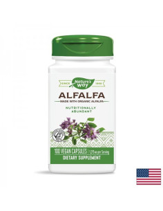 Люцерна Детоксикатор, източник на ценни нутриенти 405 mg, 100 капсули