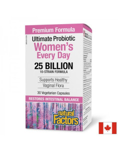 Пробиотик за жени Баланс на вагиналната и чревната микрофлора 25 млрд. CFU, 30 капсули