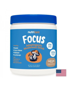 Рейши + Лъвска грива + Гуарана Концентрация и енергия 288 g прах с вкус на лате