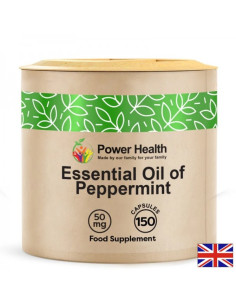 Етерично масло от мента За стомашен комфорт и добро храносмилане 150 капсули