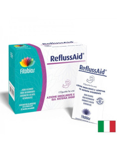 Натриев алгинат + хондроитин + опунция Refluss Aid При киселини, рефлукс и стомашен дискомфорт 20 сашета