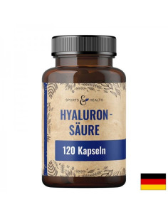 Хиалуронова киселина За стави, еластична кожа и дълбока хидратация 250 mg, 120 капсули