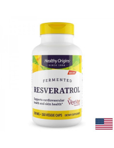 Транс-ресвератрол (98-) Veri-te Кръвообращение и клетъчна защита 300 mg, 150 капсули