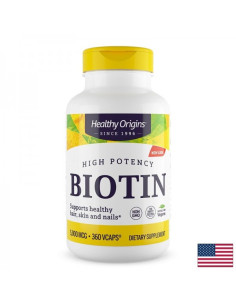 Биотин Коса, кожа и нокти 5000 µg, 360 капсули