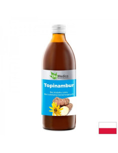 Сок от йерусалимски артишок с каму-каму и натурален вит. С Контрол на кръвната захар и холестерола 500 ml, 10 дози