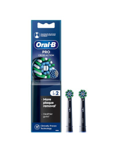 ORAL-B Cross Action Черен, накрайник за ел. четка за зъби, 2 бр.