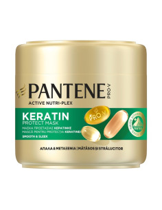 PANTENE Smooth - Sleek, маска за коса, за суха, груба или хвърчаща коса, 300 мл