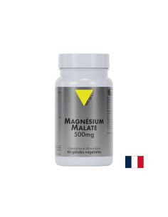 Магнезий (малат) 500 mg Енергия, мускули и сърдечна функция 60 капсули