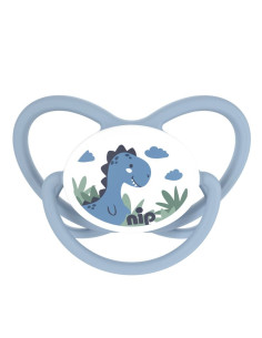 Залъгалки NIP Butterfly, 0-32 месеца, 2 бр., с плосък вал, каучук 2