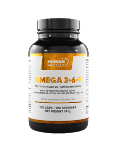 Omega 3-6-9 | with Fish Oil, Flax Oil -amp, Sunflower Oil