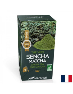 Зелен чай и Матча 18 филтърни пакетчета