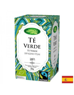 Зелен чай БИО Té Verde 20 филтърни пакетчета