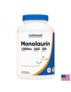 Имунитет, защита от инфекции Монолаурин 500 mg х 240 капсули